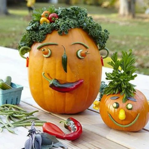 Halloween-Veggie-Pumpkin-Heads-option-via-@tipsaholic