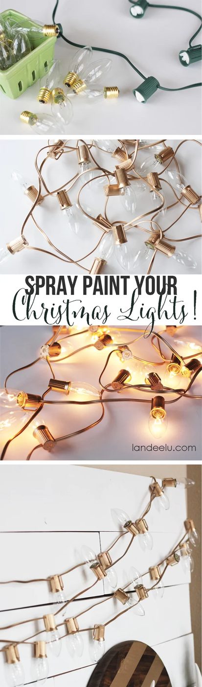 String lights are an inexpensive way to dress up so many areas in the home. Outdoor, indoor, dress them up and more. 36 Clever Ways to Use String Lights via Bekob.com