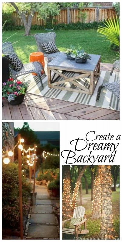 String lights are an inexpensive way to dress up so many areas in the home. Outdoor, indoor, dress them up and more. 36 Clever Ways to Use String Lights via Bekob.com