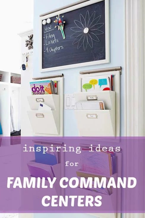 38 Inspiring options for family command centers ~ Tipsaholic.com #family #organization #commandcenter