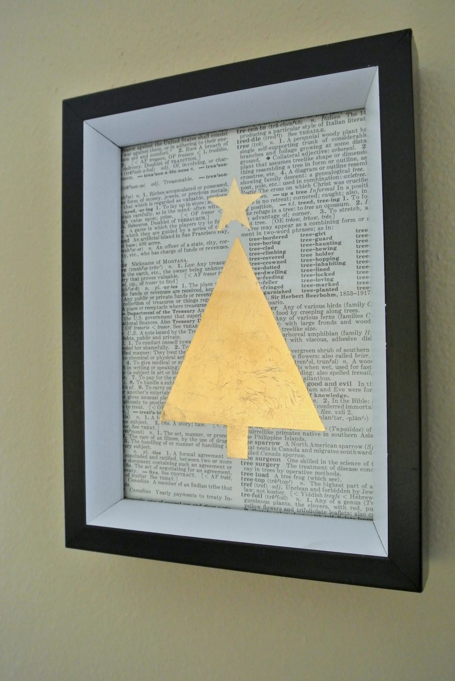 straightforward Handmade gold leaf print! walkthrough on Bekob.com