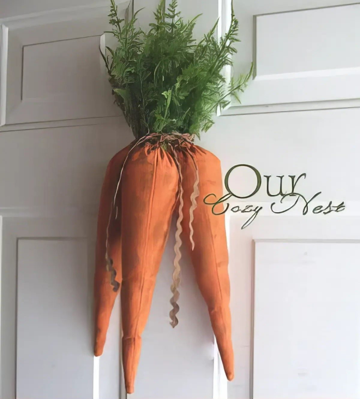 24 Easter Carrots Door Wreath For Srping 143557