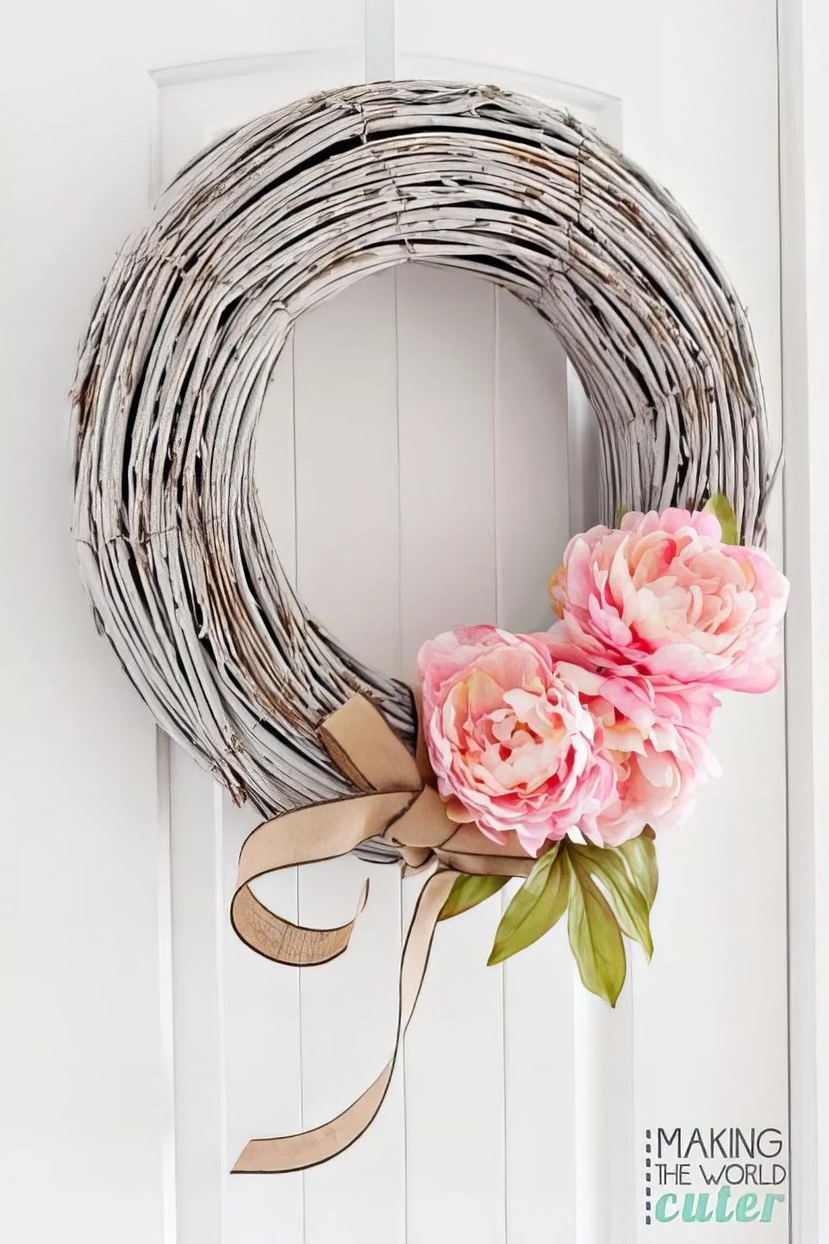 18 Sipmle Peony Wreath 400x600 143829