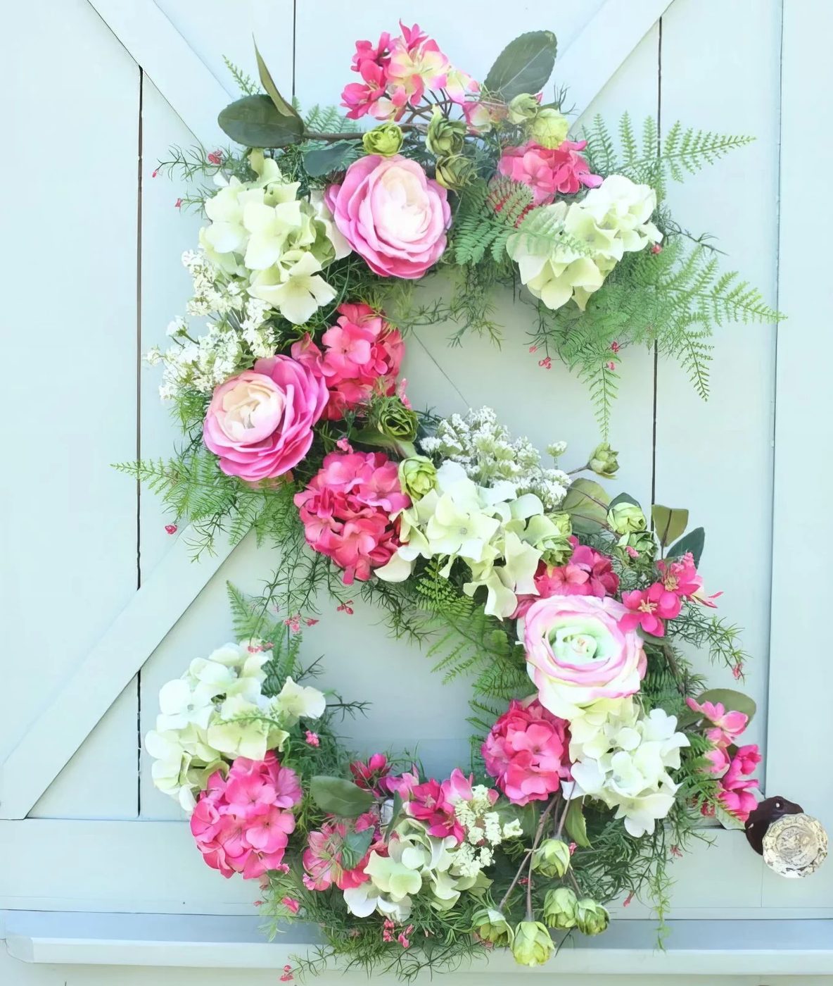 2 Make A Monogram Spring Door Decor options 143511
