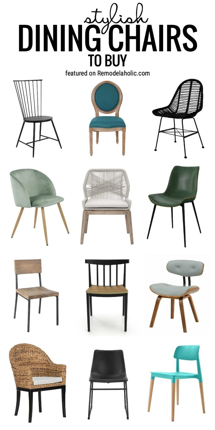 Add A Fun Element To Your Dining Room Decor With These 40+ Stylish Dining Chairs To Buy Featured On Bekob.com