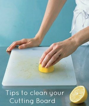Cleaning Cutting Boards