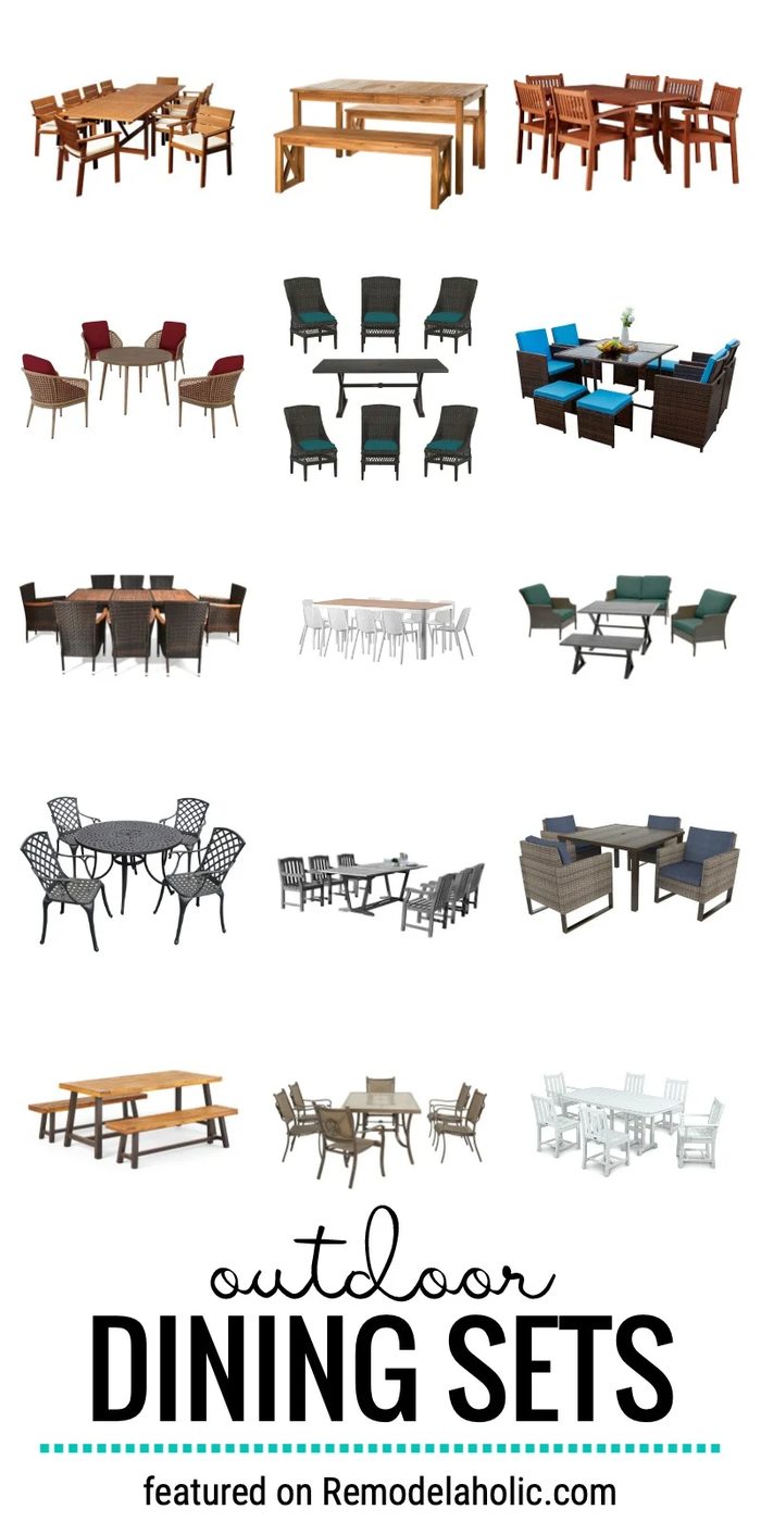 Spend Time Outdoors With An Outdoor Dining Set For Your Patio. look at These 45+ vivid Outdoor Dining Sets Featured On Bekob.com