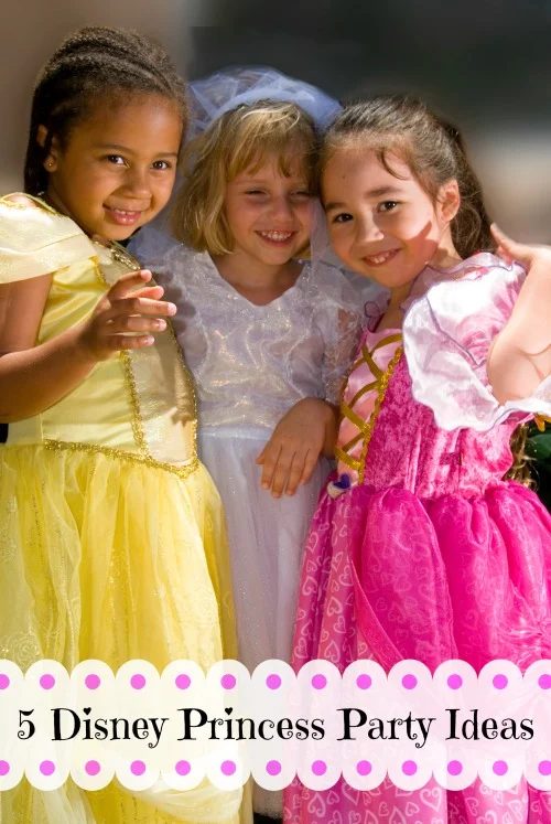 Many little girls dream of being a princess. Here are 5 Disney princess party options that will inspire your next birthday party for your little princess via tipsaholic.com #prince