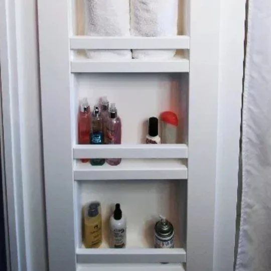 5.5 How To Build Recessed Shelves Between Studs In A Wall
