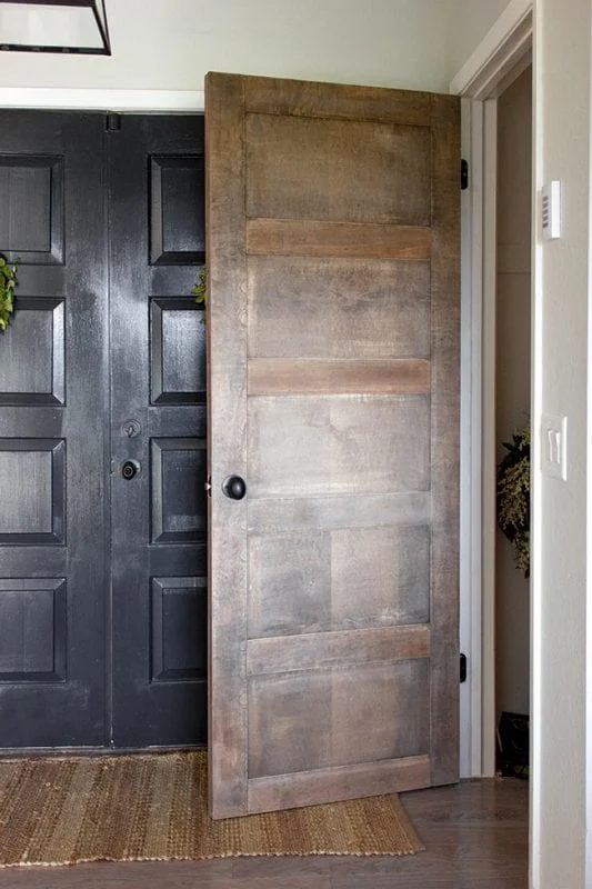 Handmade A Wooden 5 Panel Door By Jenna Sue Design Co Featured On @Bekob 533x800