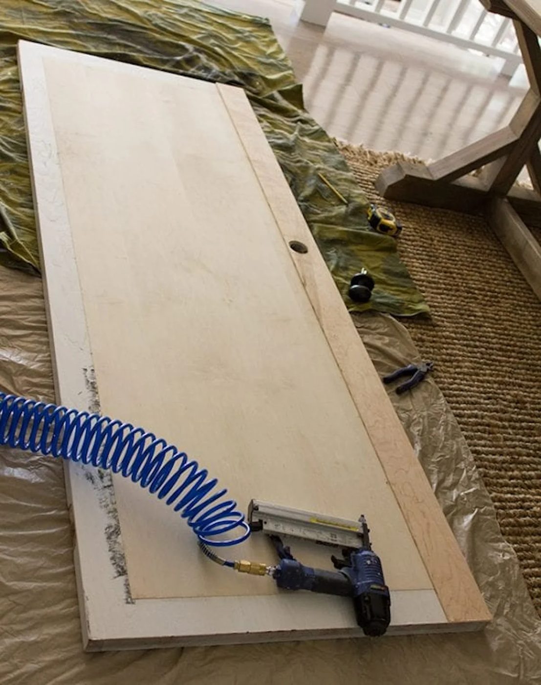 How To Upgrade A Plain Hollow Core Door By Jenna Sue Design Co Featured On @Bekob 600x759