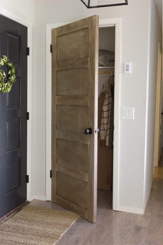 Handmade A 5 Panel Wood Finish Door By Jenna Sue Design Co Featured On @Bekob 533x800