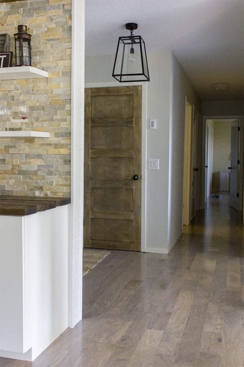 5 Panel Wood Door walkthrough By Jenna Sue Design Co Featured On @Bekob 533x800