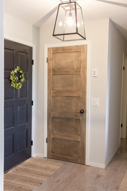 Wooden 5 Panel Door Handmade By Jenna Sue Design Co Featured On @Bekob 533x800