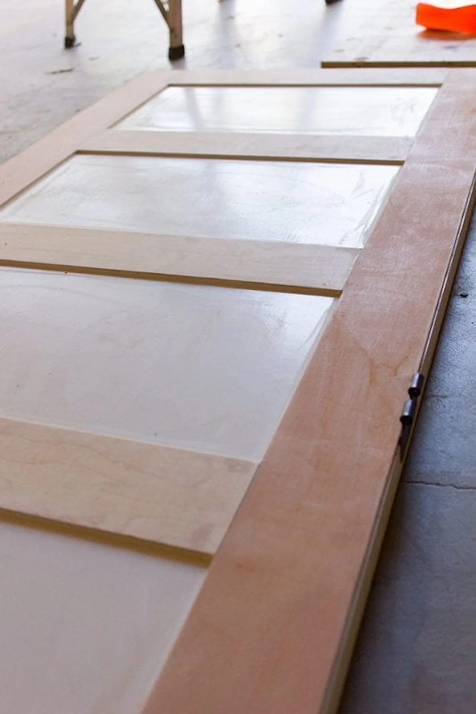How To Upgrade A Plain Door Into A 5 Panel Door By Jenna Sue Design Co Featured On @Bekob 533x800