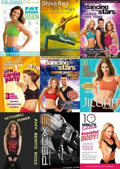 8 Fitness DVDs to Try at Home