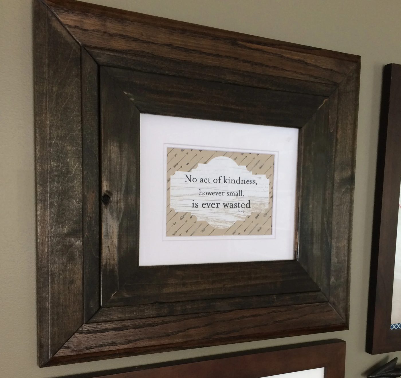 how to use trim molding to beef up a wooden frame Real Happy Space