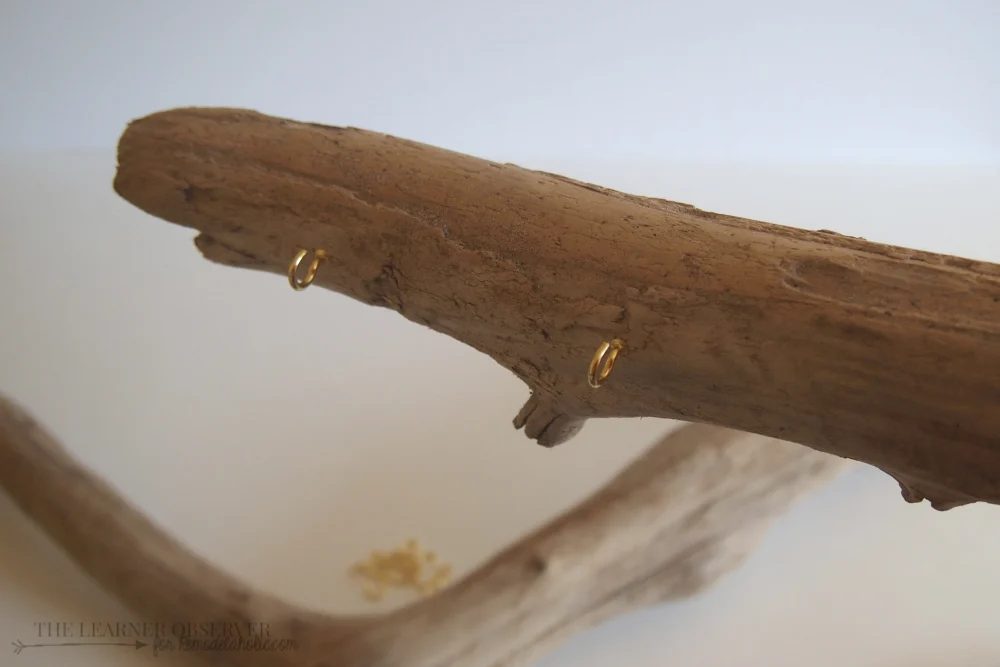 $5 Handmade Driftwood Jewellery Organizer The Learner Observer for Bekob.com