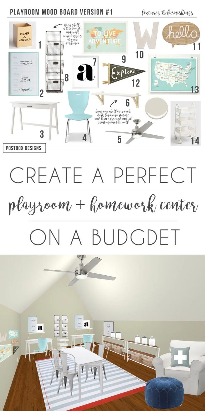Postbox Designs: Create a Kid's Homework Station