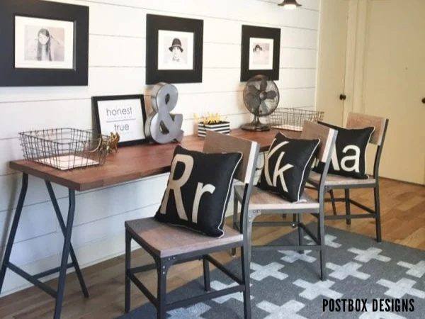 Farmhouse Style Kids Homework Station By Postbox Designs On Bekob
