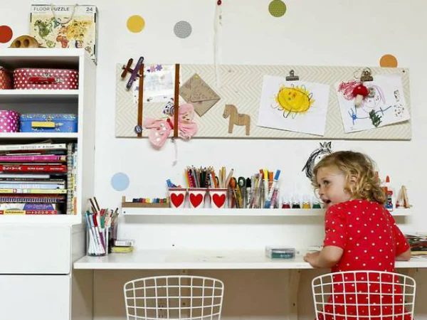 Kids Desk Organization By Lorena Siminovich On Bekob