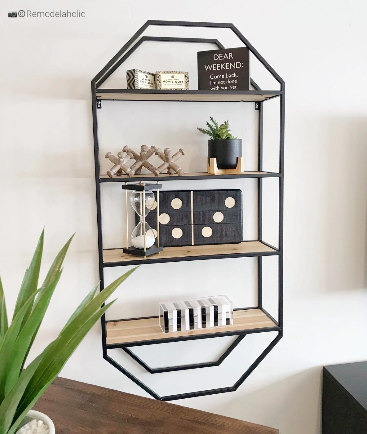 Unique and cool wall shelves and styling options featured on BekobGPH 2019 House 28 Diamond B Builders (19)