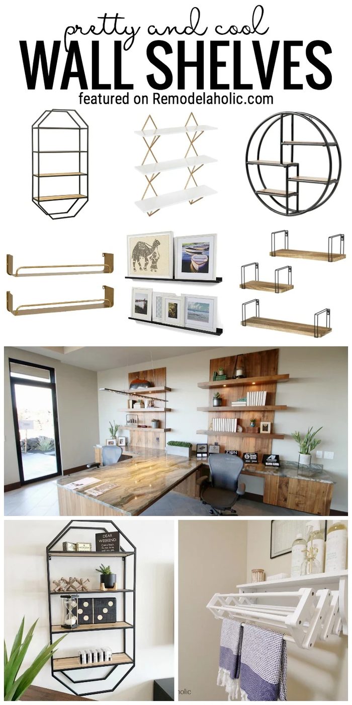 50+ Pretty And Cool Wall Shelves To Buy And How To Use Them In Your Home Featured On Bekob.com