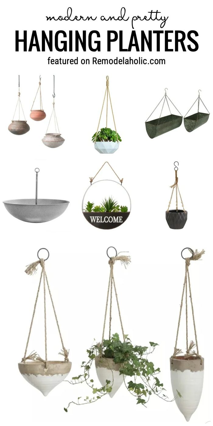 Modern And Pretty Hanging Planters To Decorate Indoor And Outdoors Featured On Bekob.com