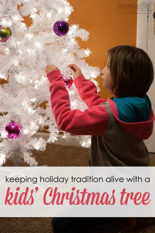 Keeping Holiday Tradition Alive With A Kids' Christmas Tree
