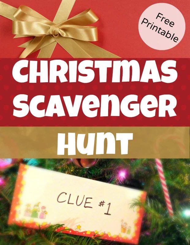 Christmas Scavenger Hunt StuffedSuitcase