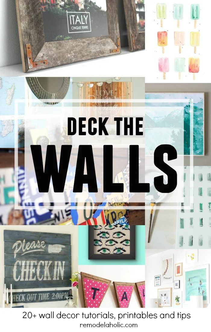 Handmade Wall Decor options: 50 Affordable Handmade Ways to Decorate an Empty Wall