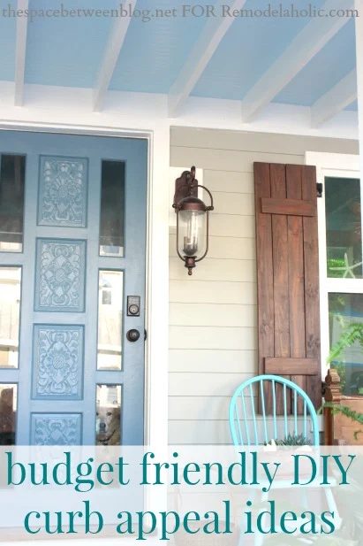 modest-cost friendly curb appeal options from thespacebetweenblog.net for Bekob.com