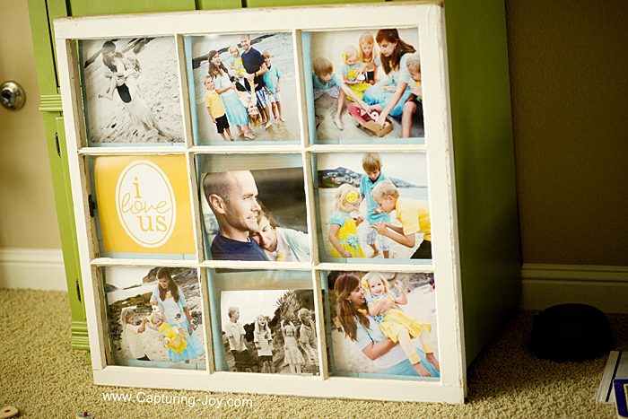 Capturing Joy Kristin Duke Photography - old window into photo frame