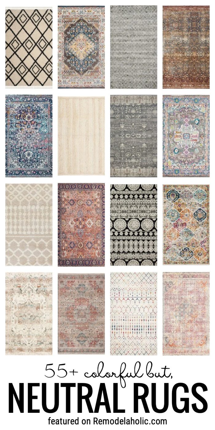 Add Some Neutral Color Into Your Home With One Of These Colorful But Neutral Area Rugs Featured On Bekob.com