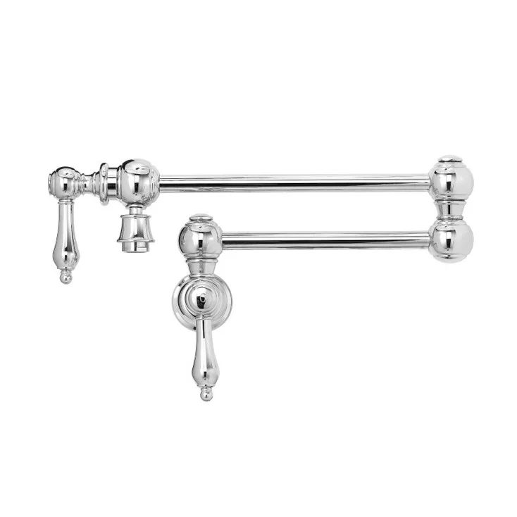 Blanco Grace Two Handle Wall Mounted Pot Filler Faucet 4411