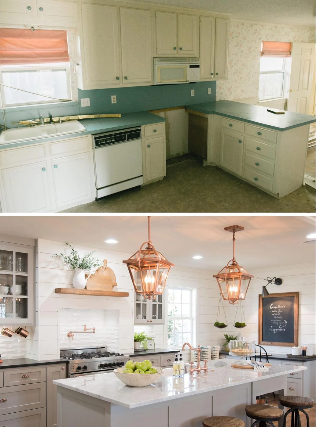 Love the look of the kitchens on Fixer Upper? Get the look in your own home with these 6 Design Elements of a Fixer Upper Kitchen featured on Bekob.com Fixer Upper Kitchen_Season 