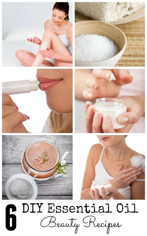 One of the greatest ways to use essential oils is in homemade Handmade beauty recipes. Create your own beauty and skin products at home. 6 Handmade Essential Oil Beauty Recipes via