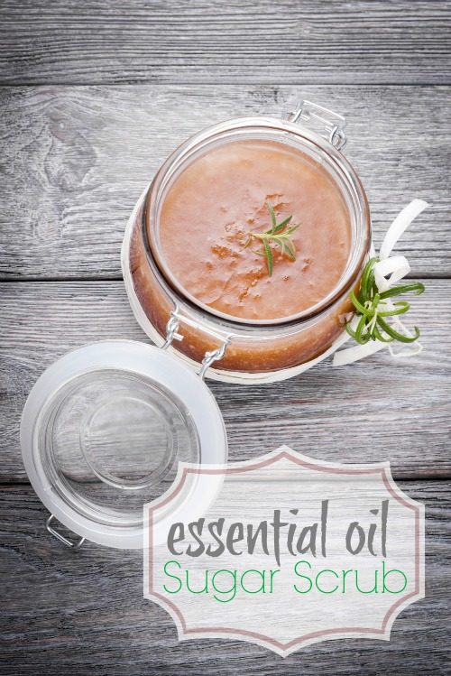 A good sugar scrub can help clear out dead, dry skin. Use your go-to essential oil to create an essential oil sugar scrub at home. Homemade Essential Oil Sugar Scrub Recipe via @ti