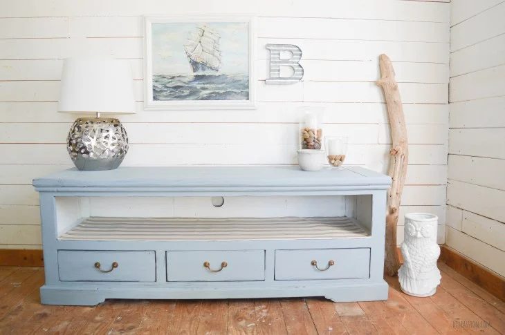 Beach Inspired Media Console