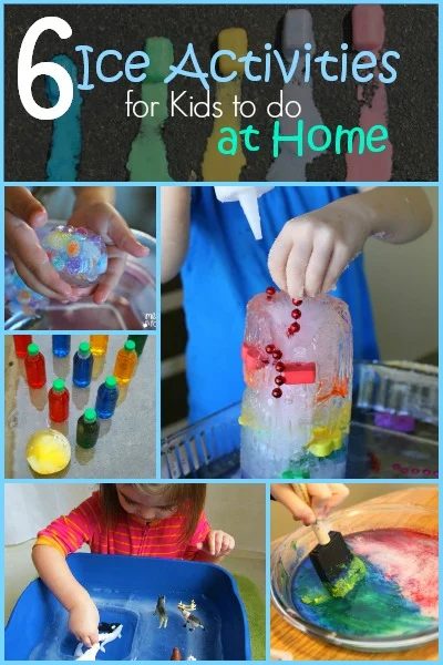 6 Ice Activities for Kids to do at Home | Tipsaholic.com #games #activities #kids #ice #summer