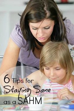 6 Tips for Staying Sane as a SAHM | Tipsaholic.com #home #family #kids #mom