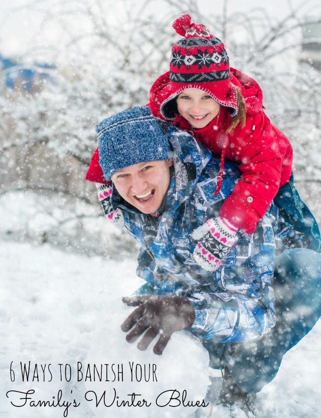 Don't let winter blues keep you cooped up. Find lots of great options to banish your family's winter blues with this list of options from tipsaholic.com #winter #family #activities