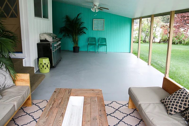 Painting A Patio With UGL Epoxy Floor Paint @Bekob 37