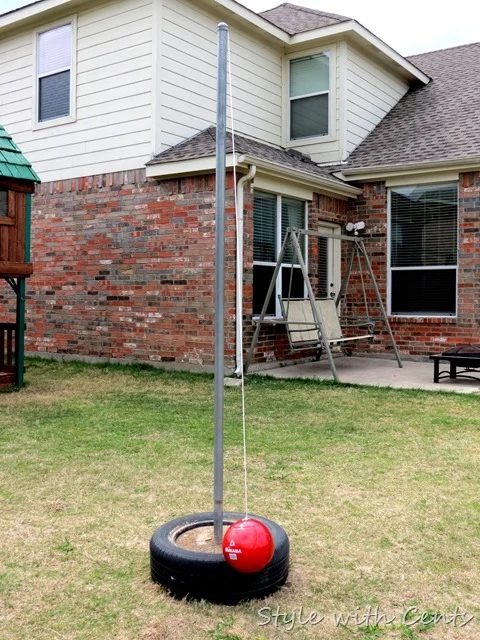 Wondering what to do with your empty backyard? Try these 8 Handmade outdoor play equipment options to turn your backyard into a fun playground for your kids! 7 Handmade Outdoor Pla