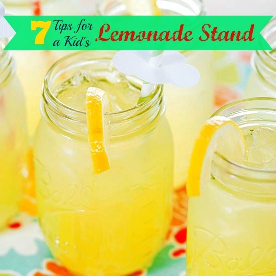Want to get keep the kids busy this summer and encourage their entrepreneurial spirit? Hosting a lemonade stand would be a great way to do this. 7 Tips for a Kid's Lemonade Stand v