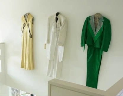 Jade Green Clothing As Wall Art