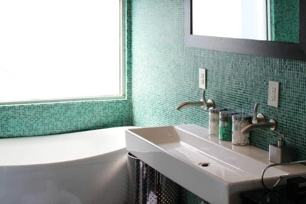 Jade Green Bathroom Tile