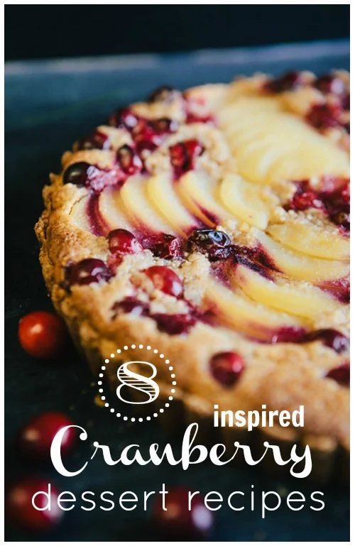 Get creative with cranberries! well fitted Fall Desserts. 8 Cranberry Inspired Dessert Recipes - Tipsaholic.com #cranberry #recipes #desserts