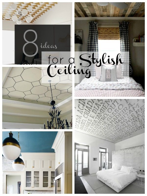 8 options for a Stylish Ceiling | Tipsaholic.com #home #decor #remodel #ceiling