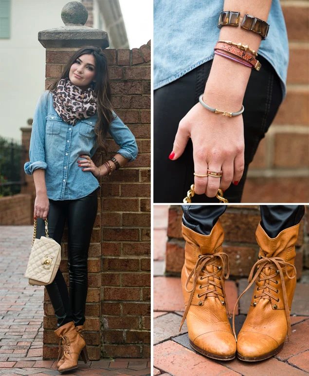 If you buy only one clothing item for the fall season, consider buying a really nice leopard scarf. Here are 8 chic ways to wear a leopard scarf! 8 Stylish Ways to Wear a Leopard S